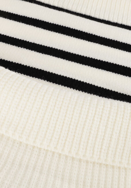Witte CO'COUTURE Coltrui MERO CROP STRIPE KNIT - large
