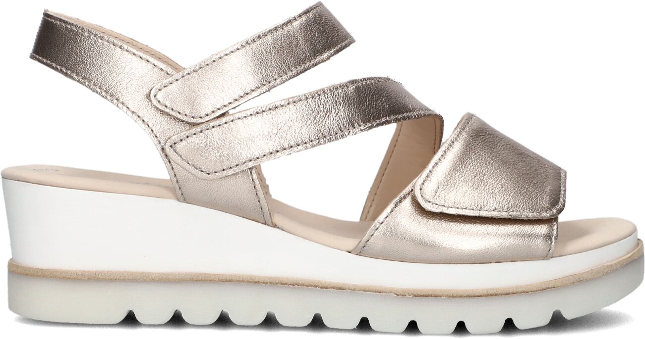 Gabor Sandalen
Dames 640.1, Maat: 41, Materiaal: Leer, Kleur: Goud