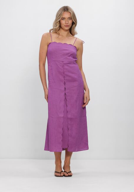 Paarse ANTIK BATIK Maxi jurk DAHIA SUNDRESS - large