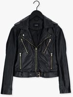 Zwarte IBANA Leren jas MOSS Zwarte IBANA Leren jas MOSS - medium