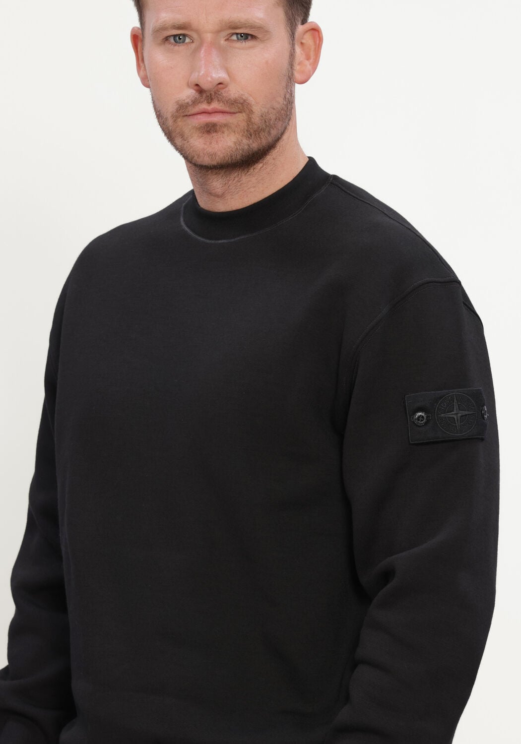 Zwarte STONE ISLAND Sweater SWEATSHIRT S0F15 - large