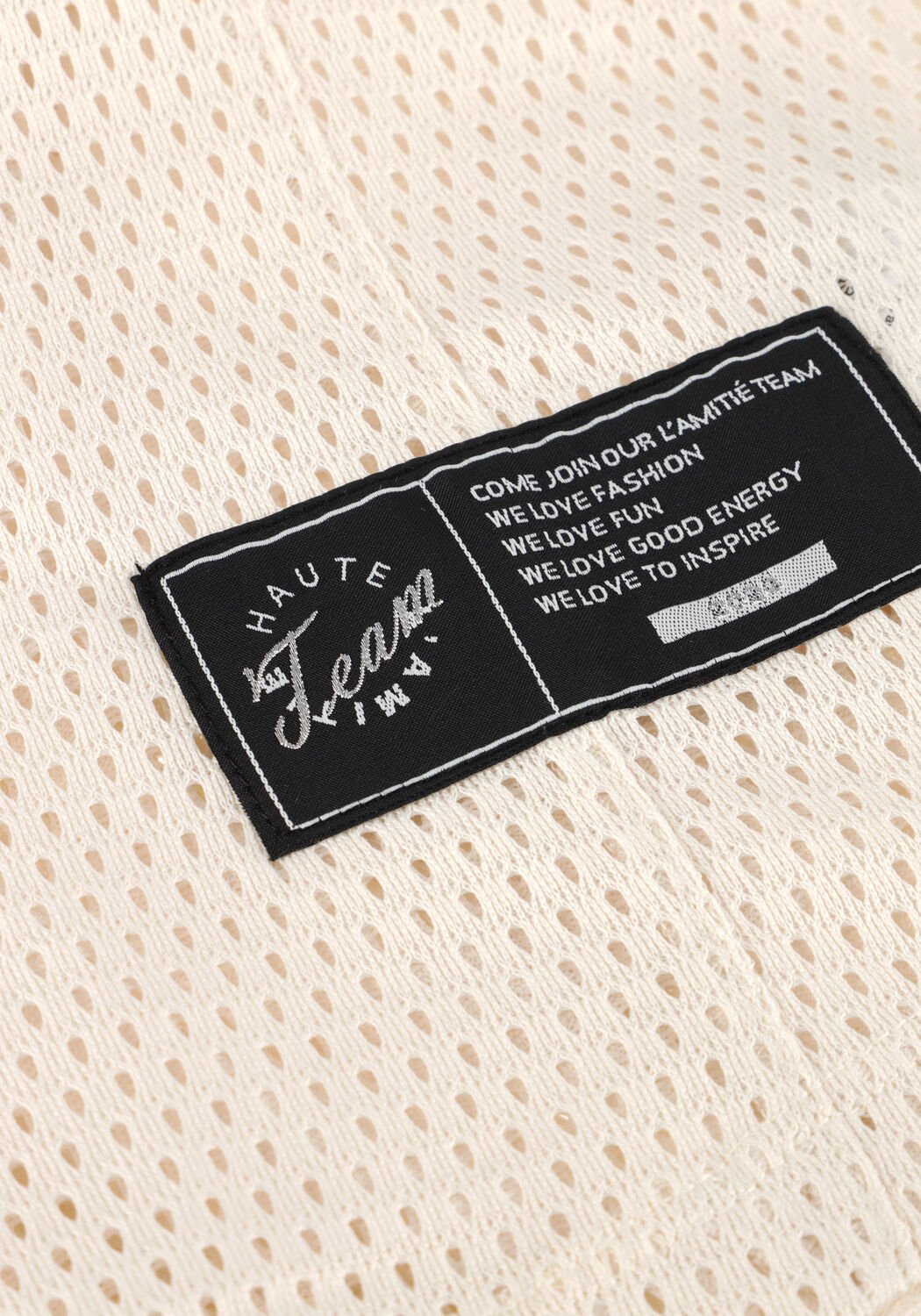 Gebroken wit HAUTE L'AMITI&Eacute; Tops & T-shirts DRIFT LS SPORTS BLOUSE - large