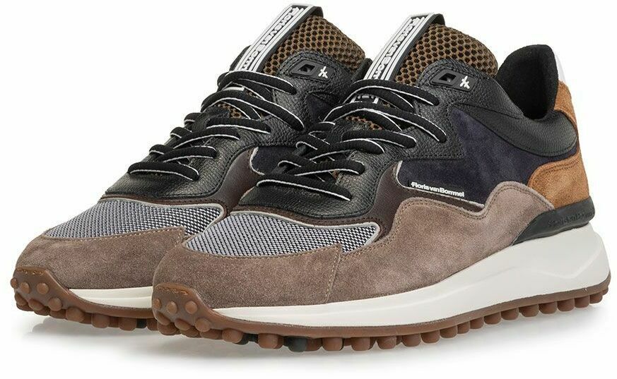 Taupe FLORIS VAN BOMMEL Lage sneakers SFM-10129 - large