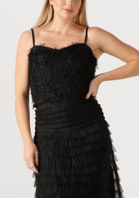 Zwarte CO'COUTURE Top GONZOCC V-TOP - large