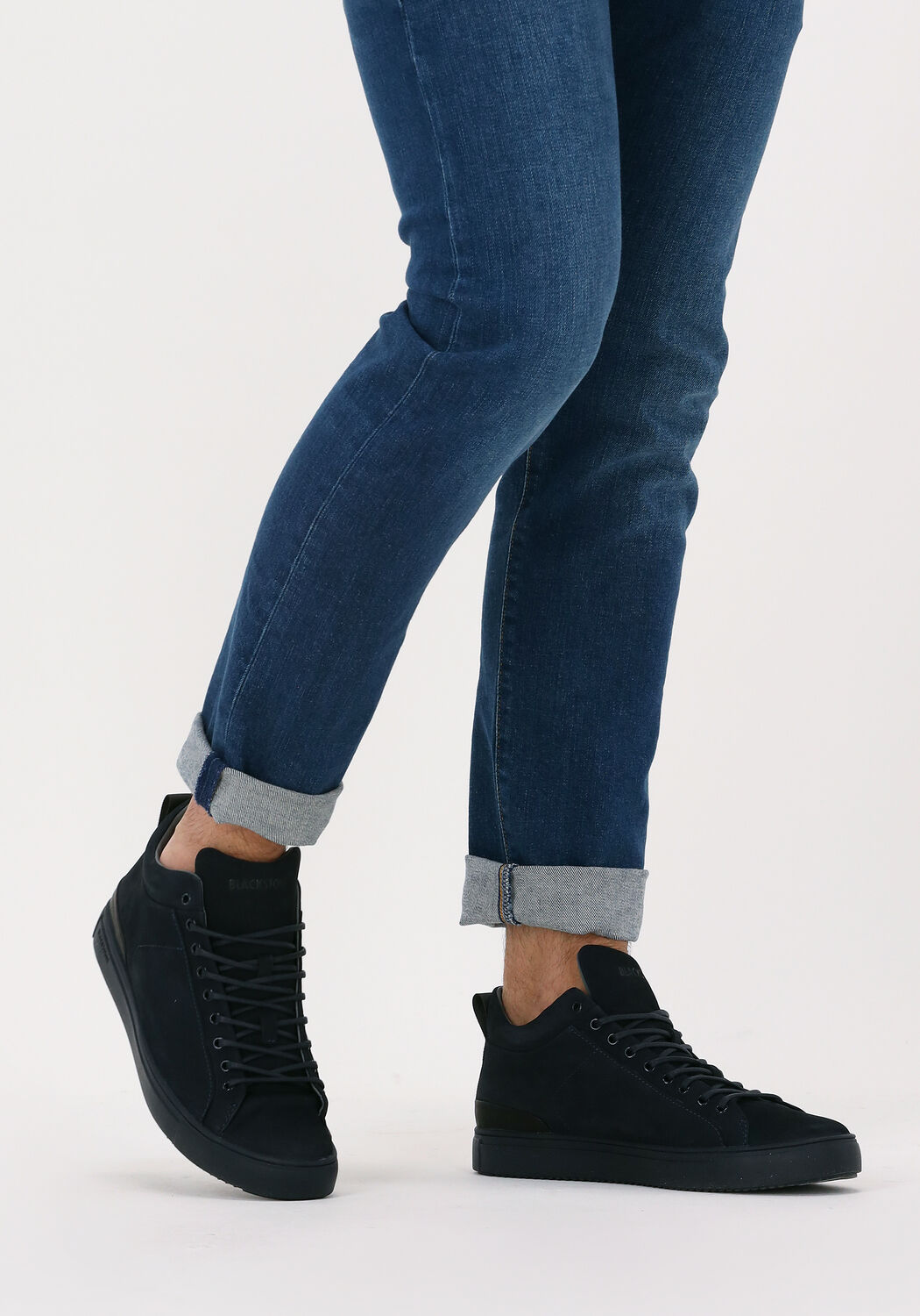 Blauwe BLACKSTONE Hoge sneakers SG19 - large