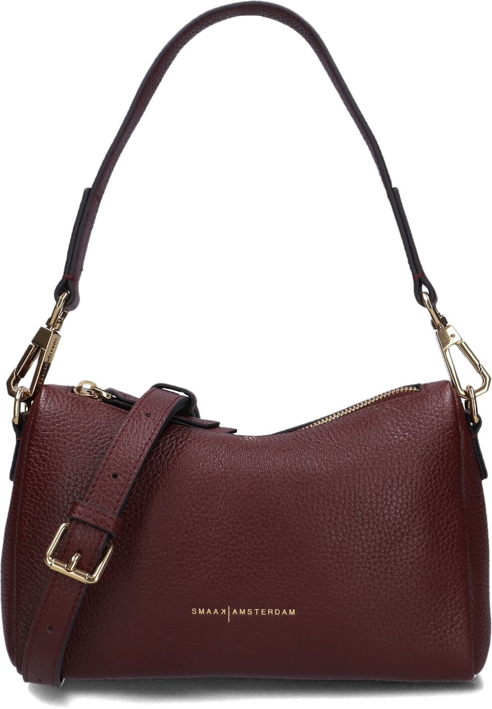 Smaak Amsterdam Smaak Amsterdam Handtas Dames Jack, Materiaal: Leer, Kleur: Bordeaux