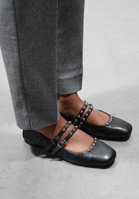 Zwarte STEFANO LAURAN Ballerina's BAILARINA ARRUGADA Zwarte STEFANO LAURAN Ballerina's BAILARINA ARRUGADA - large