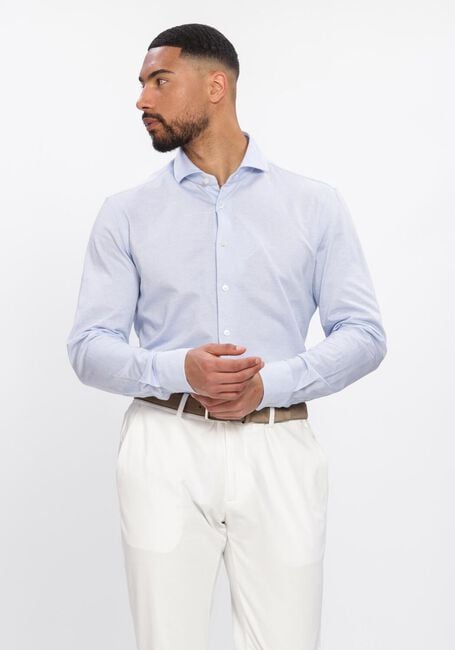 Lichtblauwe XACUS Casual overhemd 21462 520ML - large