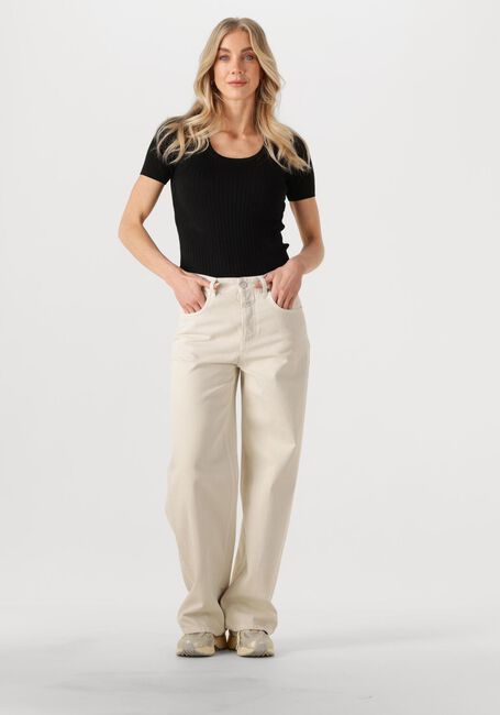 Zwarte HERSKIND T-shirt JENNY KNIT BLOUSE - large