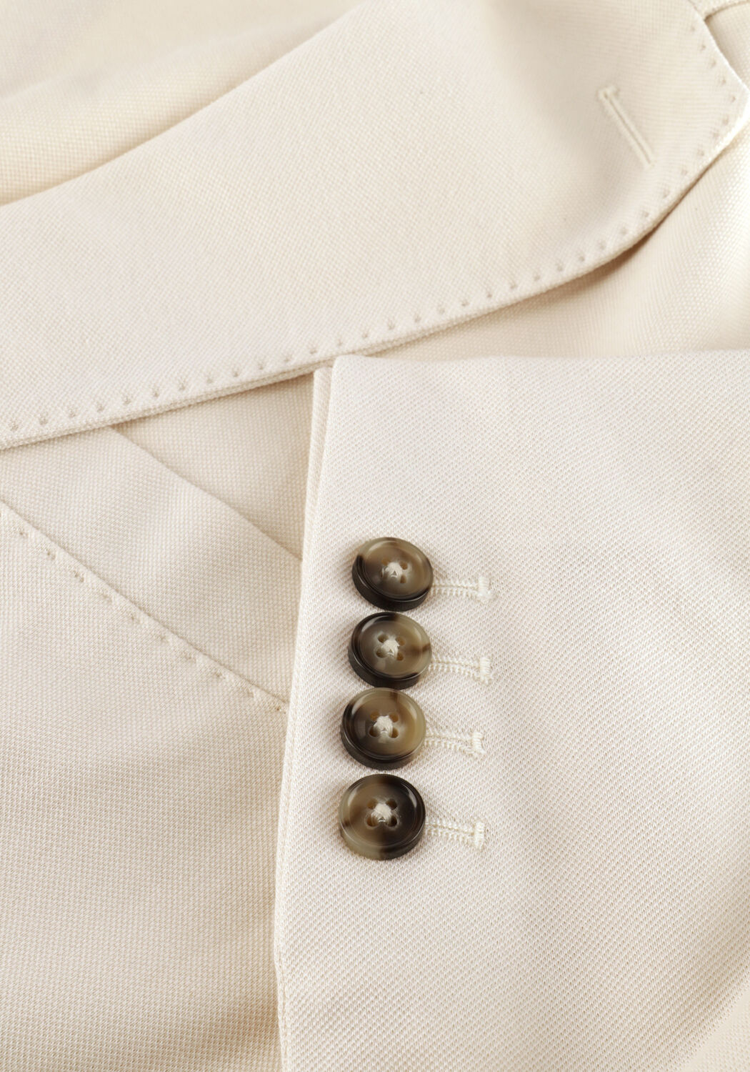 Beige CIRCOLO Colberts PREMIUM PIQUET - large