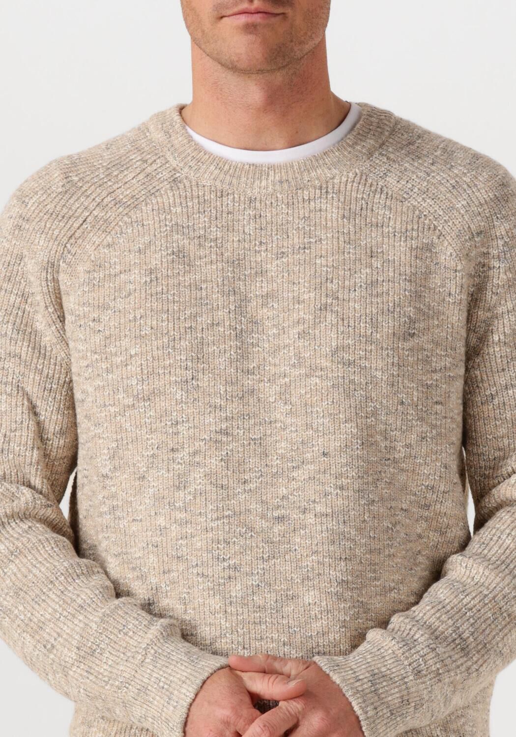 Beige NN.07 Trui JACOBO BOUCLE 6673 - large