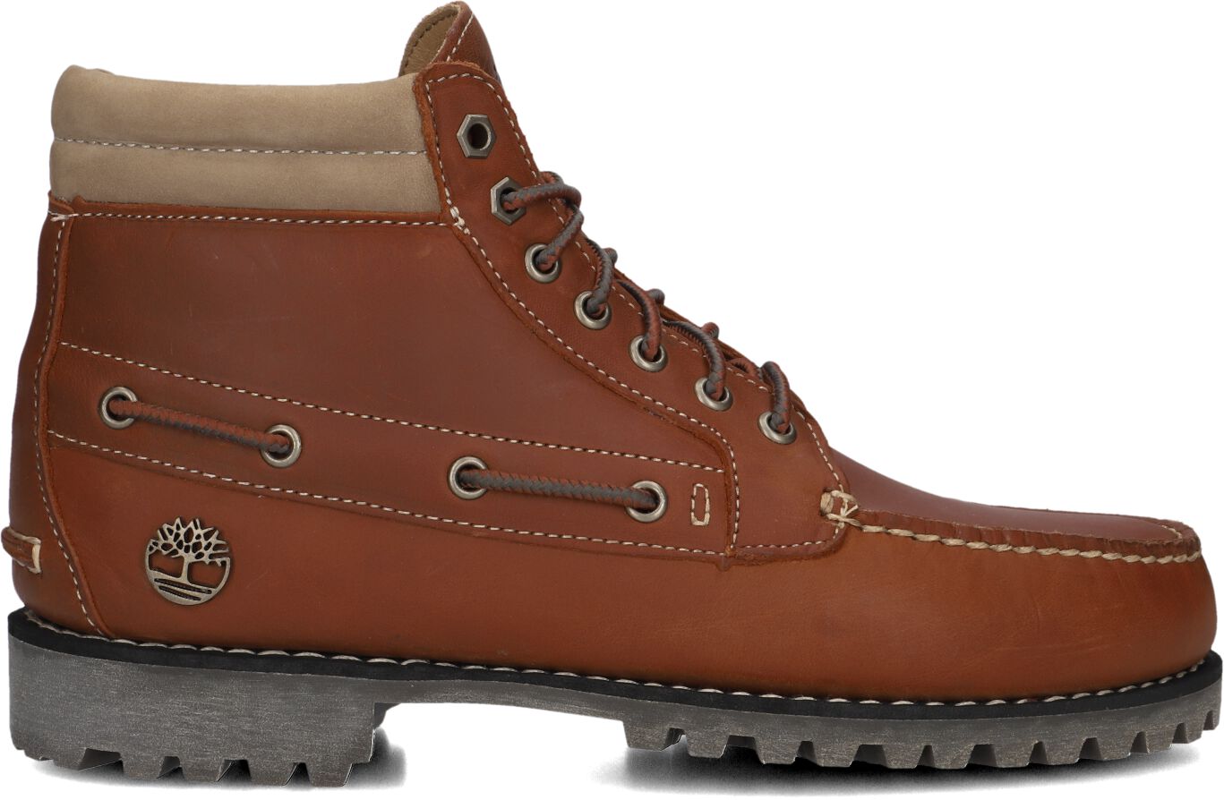 Timberland Veterboots Heren Authentic Mid Lace Up Boot M, Maat: 41, Materiaal: Nubuck, Kleur: Cognac