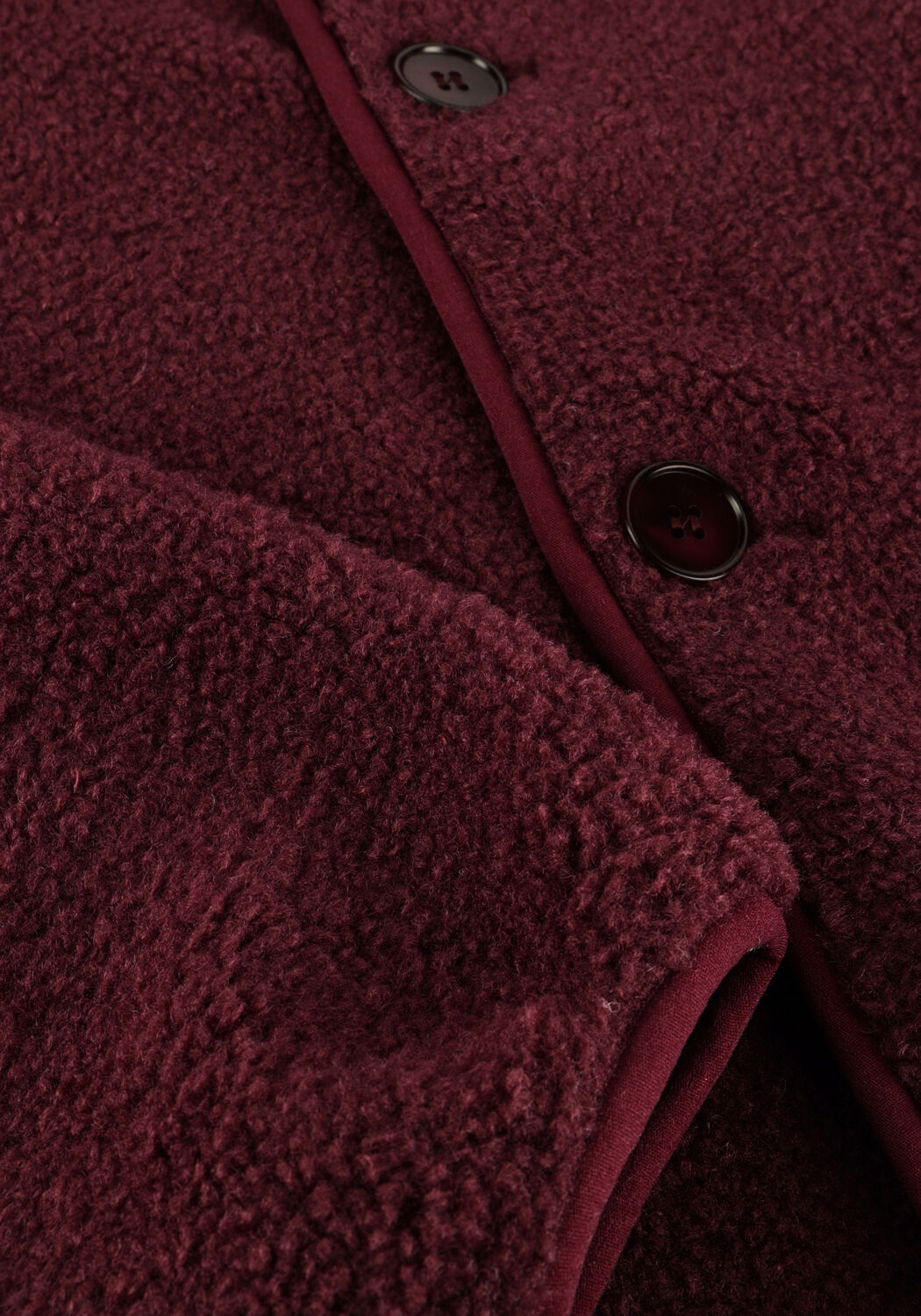 Bordeaux PENN & INK Teddy jas JACKET W25C281 - large