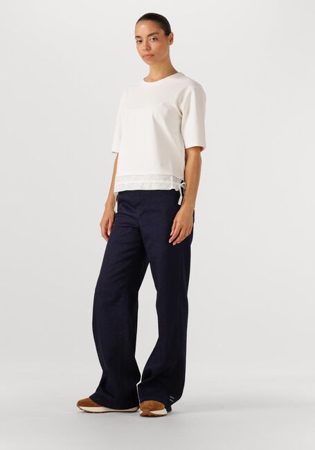 Donkerblauwe MARC CAIN SPORTS Wide jeans ZS 82.03 D04 WELKOM - large