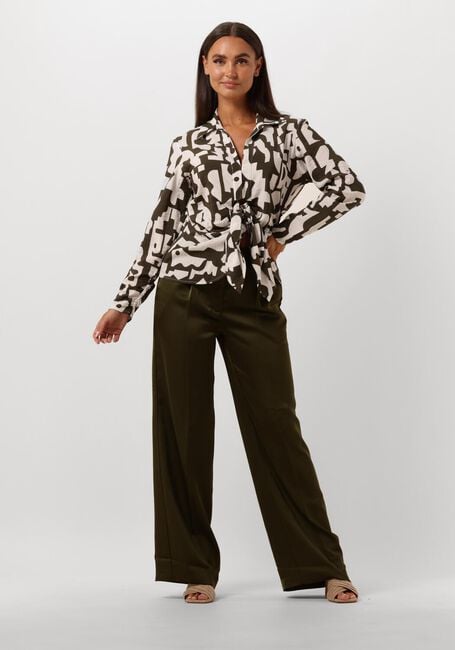 Groene DANTE6 Blouses PRINT SMOCK BLOUSE - large