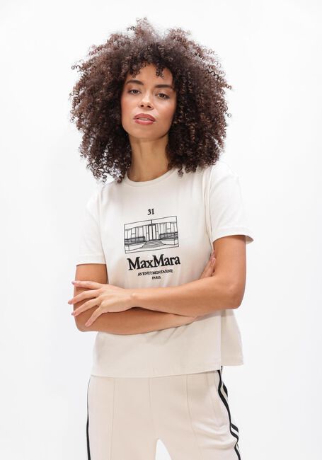 Creme MAX MARA T-shirt BELLA - large