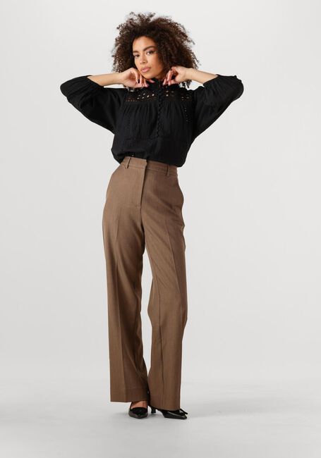 Zwarte SECOND FEMALE Blouses BRUNIE BLOUSE - large