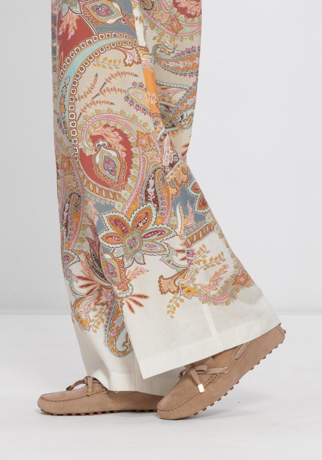 Beige TOD'S Mocassins GOMMINO 22 LACC. TUBOLARE - large