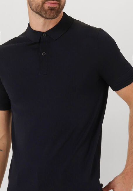 Donkerblauwe GENTI Polo POLO BUTTON SS K2046-1260 - large