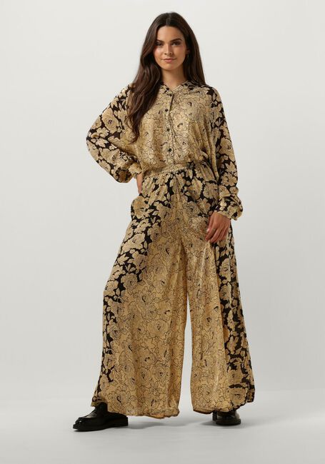 Zwarte MES DEMOISELLES Wijde broek ROSE BALLERINA - large