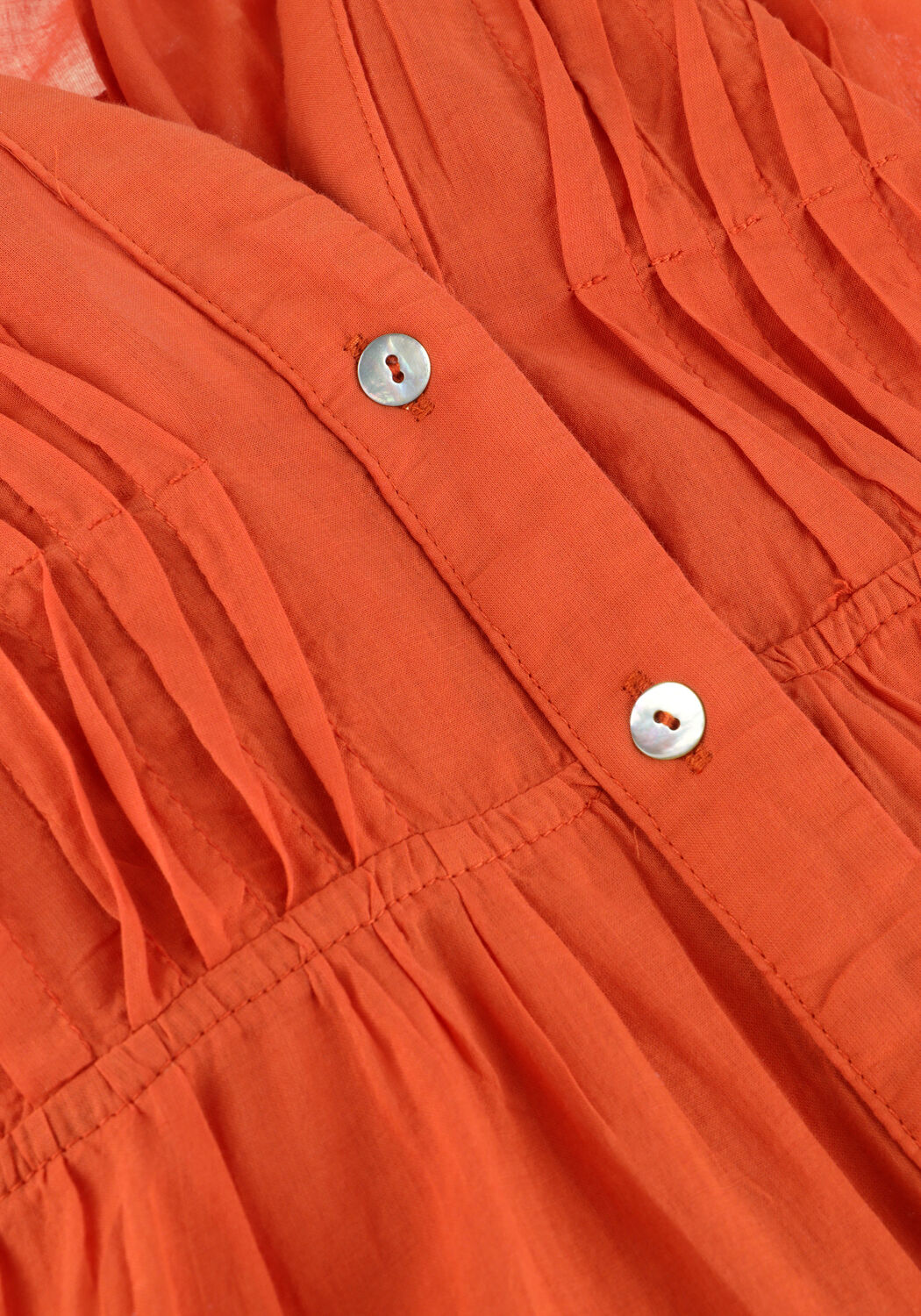 Oranje DEVOTION Mini jurk CITRUS - large