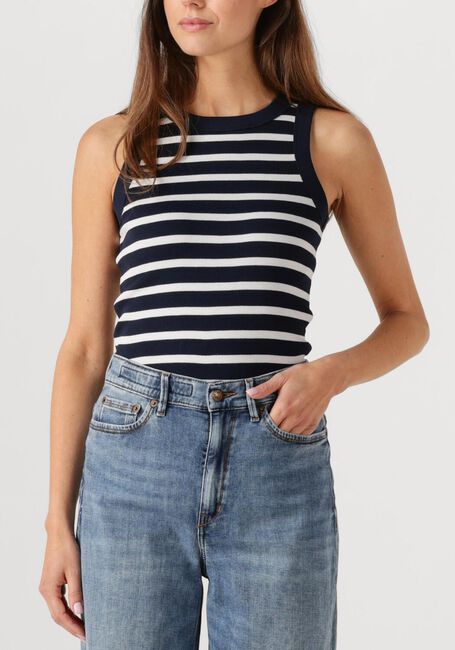 Donkerblauwe DRYKORN Top OLINA - large