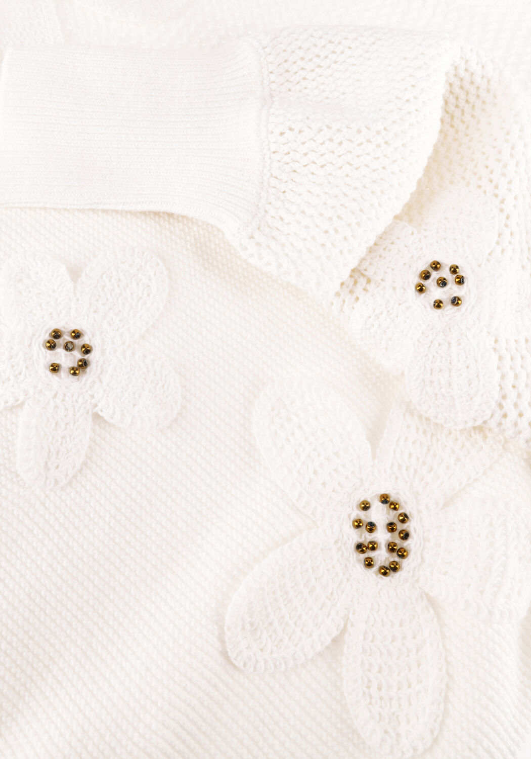 Gebroken wit CAROLINE BISS Trui 1292 - large