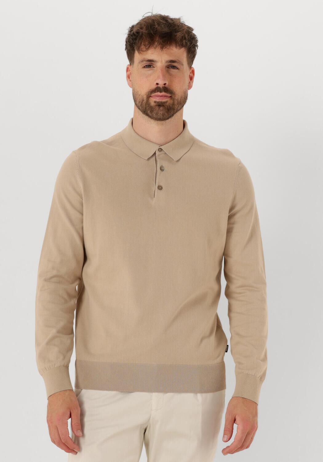 Boss Black Trui Heren Gemello-p, Maat: 3XL, Kleur: Beige