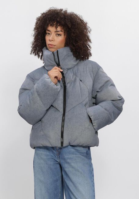 Lichtblauwe KRAKATAU Gewatteerde jas QW616 - large