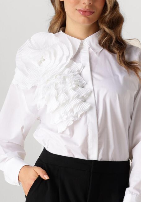 Witte COPENHAGEN MUSE Blouses CMMPLEAT-FRILL-SHIRT - large