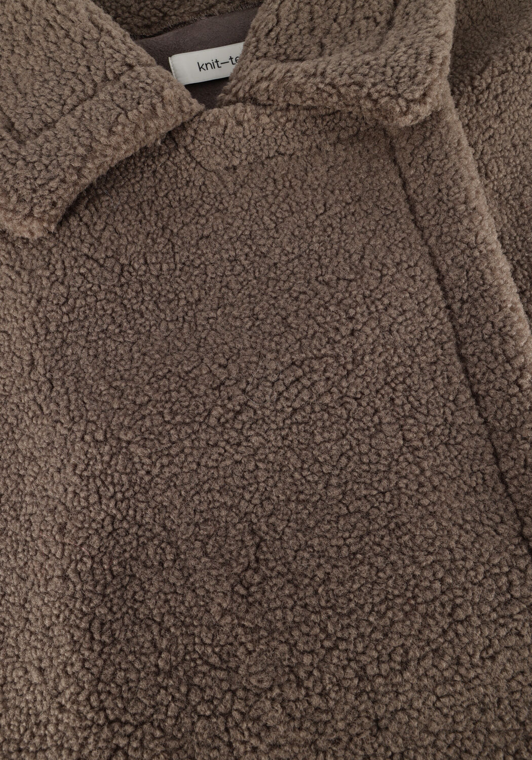 Bruine KNIT-TED Mantel TAMMIE - large