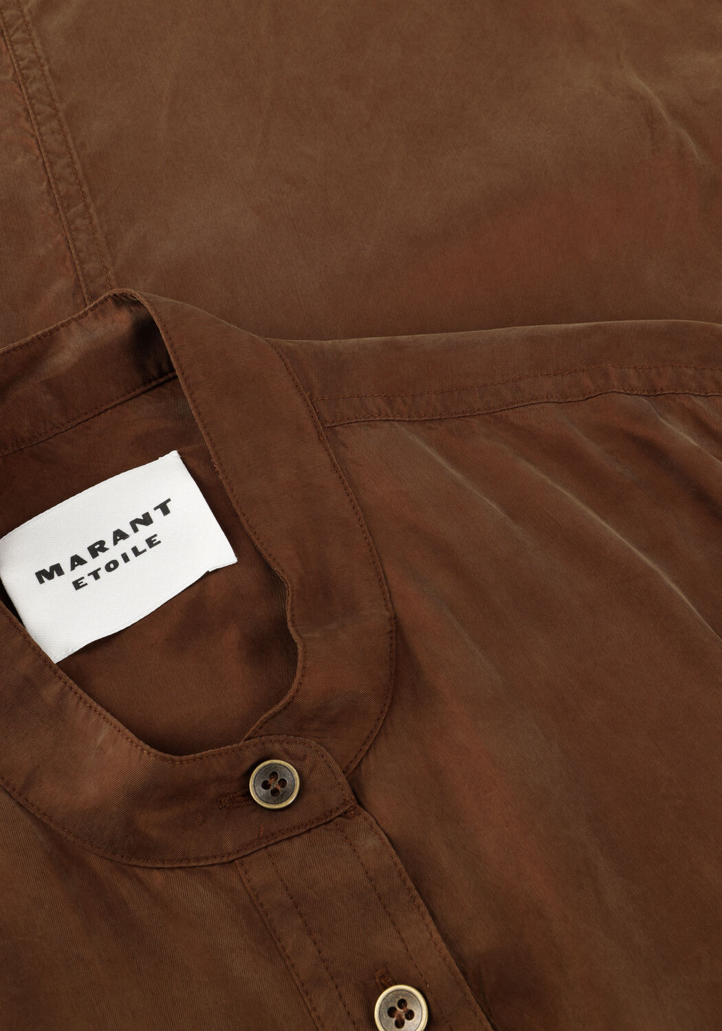 Bruine MARANT ETOILE Blouses ZETTA-GB 25ACH0243FA - large