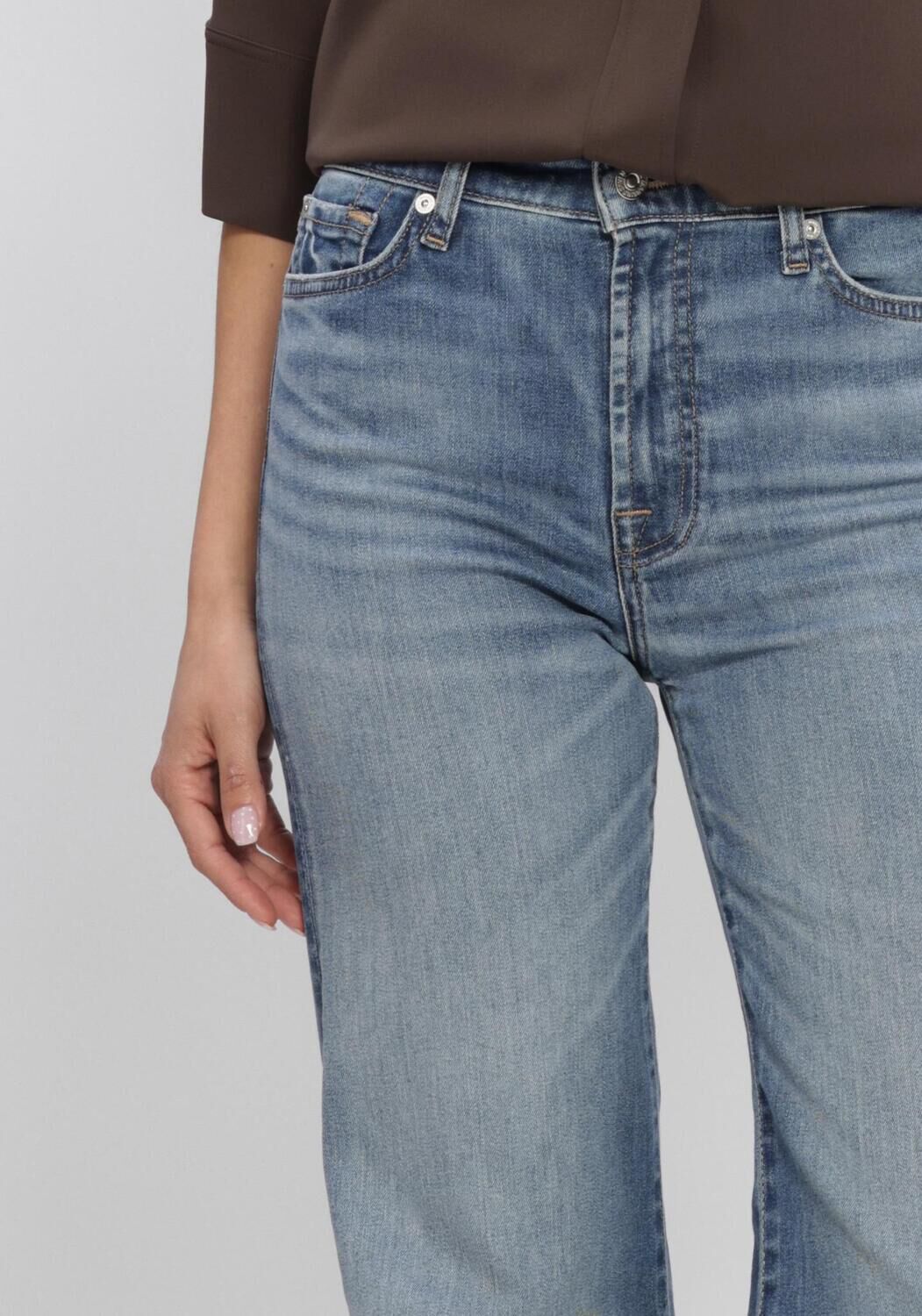 Blauwe 7 FOR ALL MANKIND Flared jeans MODERN DOJO TAILORLESS - large