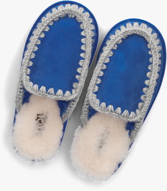 Blauwe MOU Pantoffels SLIPPER FULL ESKIMO STITCH Blauwe MOU Pantoffels SLIPPER FULL ESKIMO STITCH - large
