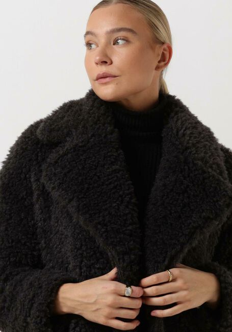 Bruine IBANA Teddy jas CHANTEL - large