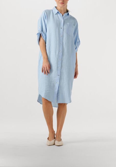 Lichtblauwe BELLAMY Midi jurk FAY - large
