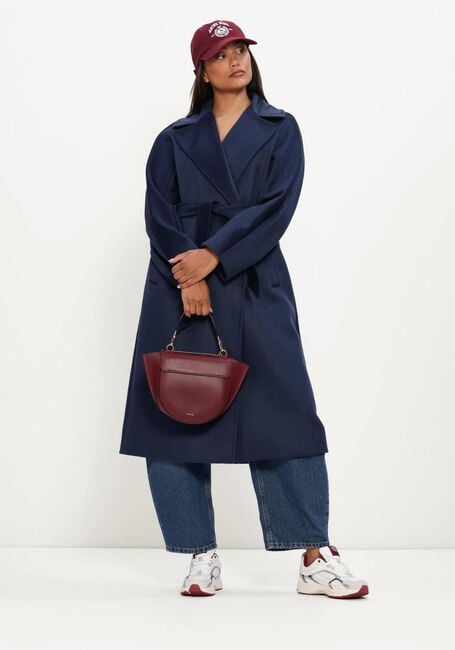 Donkerblauwe MAX MARA Mantel WKDRESINA - large