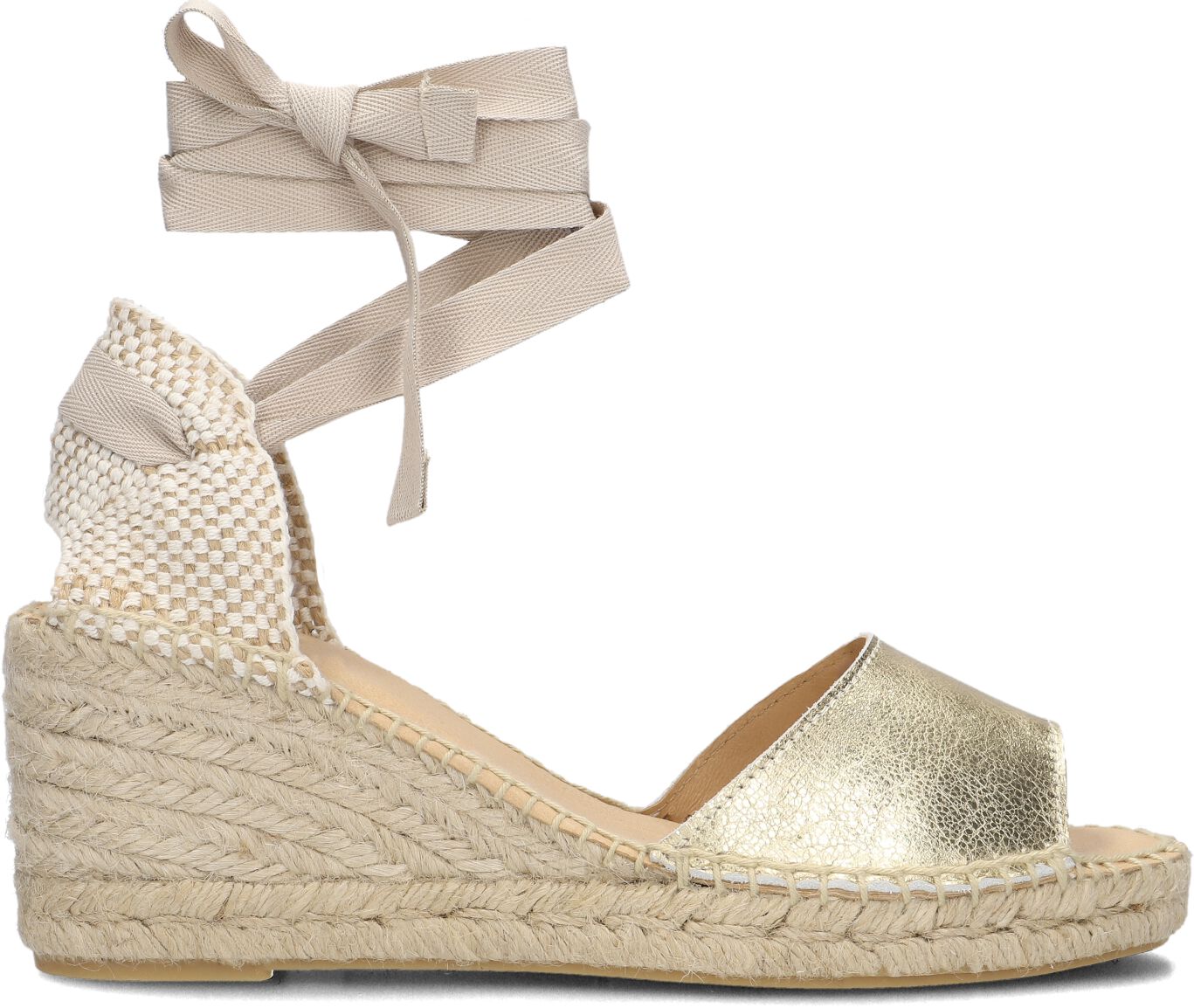Ayana Espadrilles
Dames Yu127, Maat: 39, Materiaal: Leer, Kleur: Goud