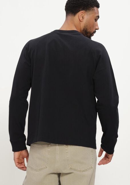 Zwarte OLAF HUSSEIN T-shirt SIGNATURE LS TEE - large