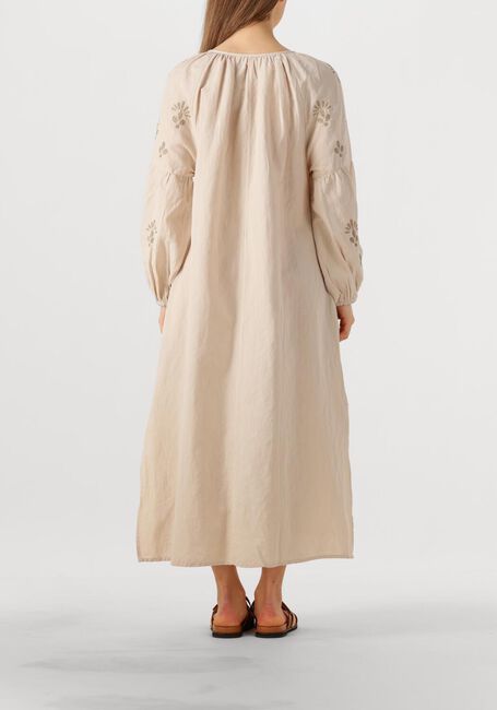 Zand SUMMUM Maxi jurk LONG DRESS LINEN HEAVY EMBROIDERY - large