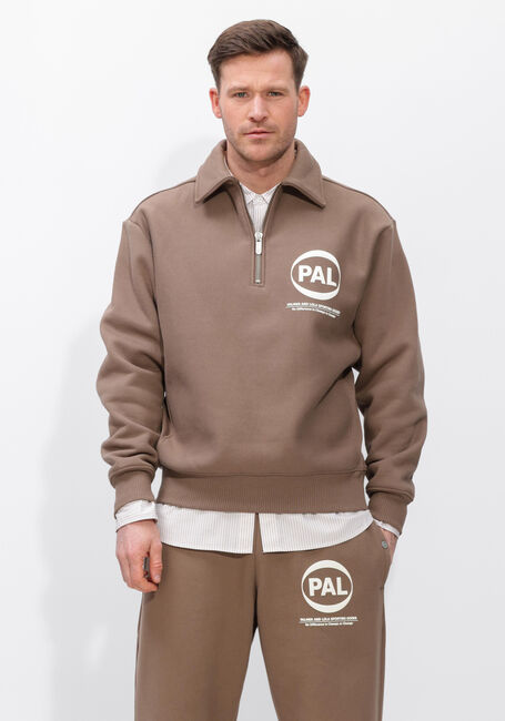 Bruine PAL Sporting Goods Trui PRE GAME HALF ZIP - large