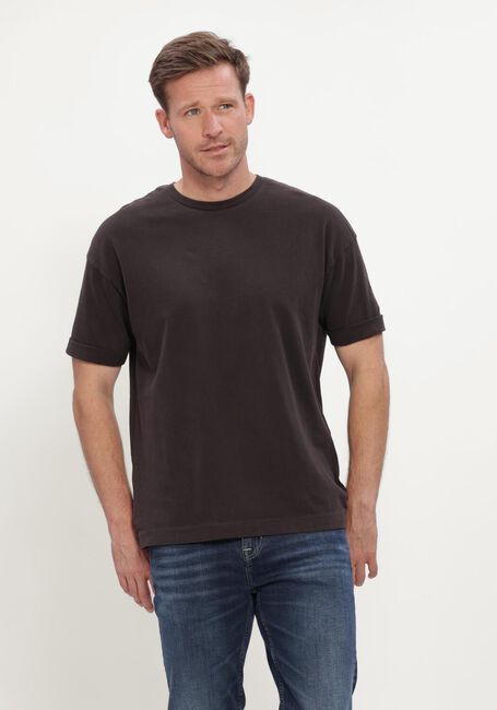 Bruine DRYKORN T-shirt THILO - large
