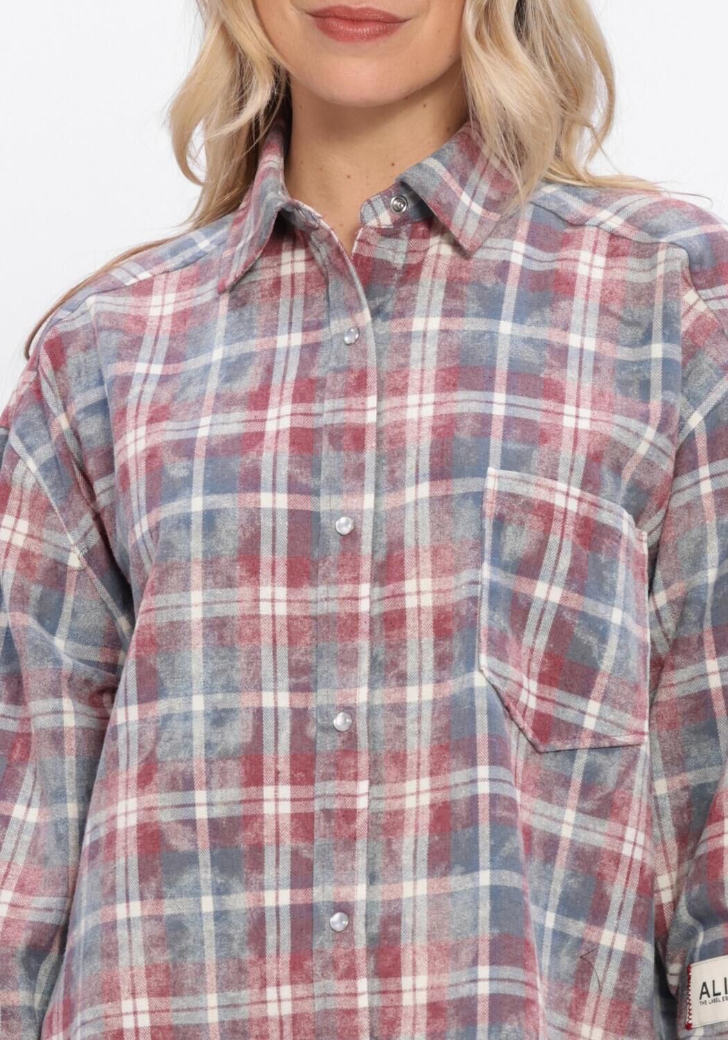 Multi ALIX THE LABEL Jurken LADIES WOVEN CHECKED DRESS - large