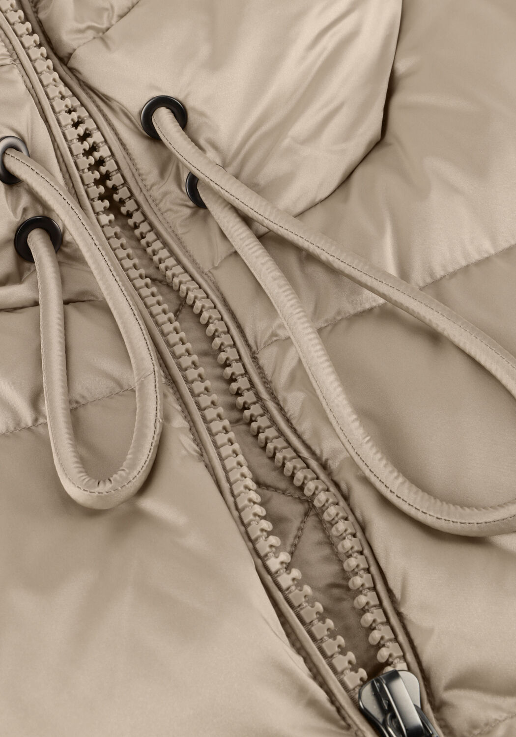 Beige LUISA CERANO Gewatteerde jas 428513/4144 - large