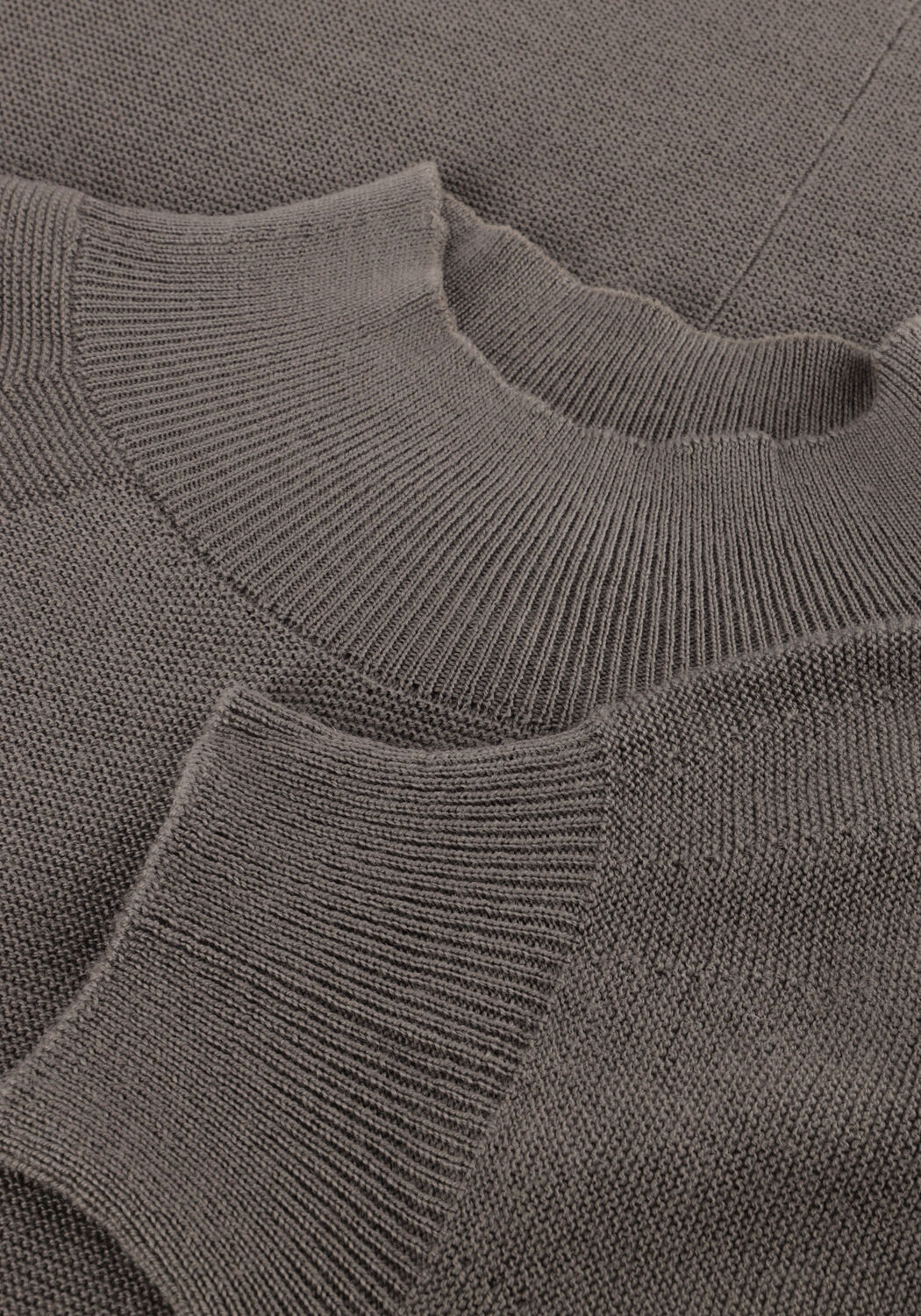 Donkergrijze DRYKORN Trui KIMONI - large