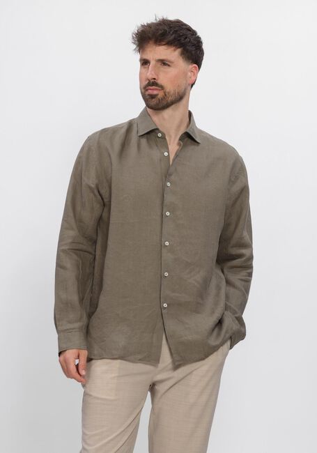 Groene XACUS Casual overhemd 11297 422ML - large