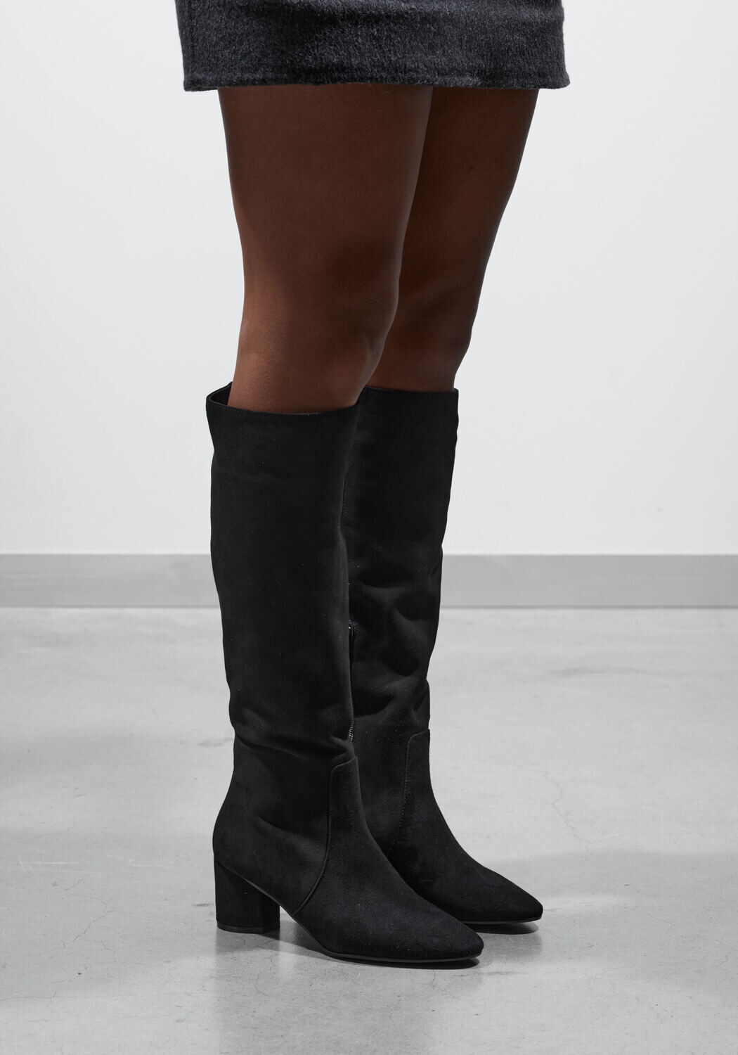 Zwarte STEFANO LAURAN Hoge laarzen GIUSY 3 - medium