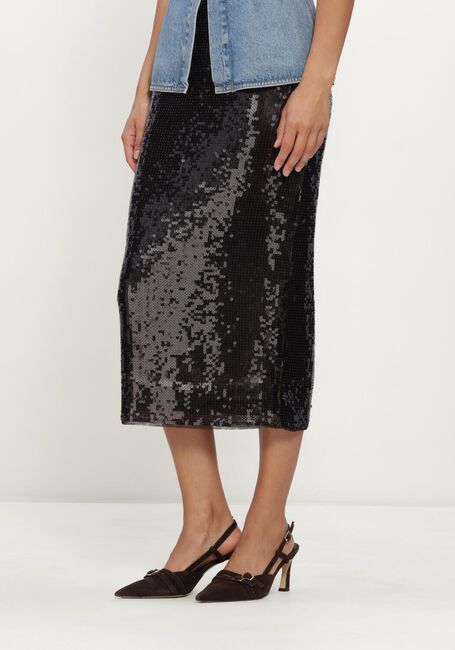 Zwarte ROTATE Midirok SEQUINS PENCIL SKIRT - large