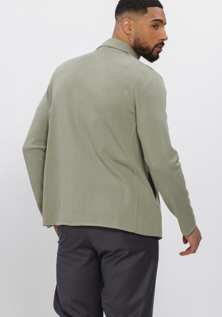 Groene LARDINI Overshirts KNIT JACKET - large