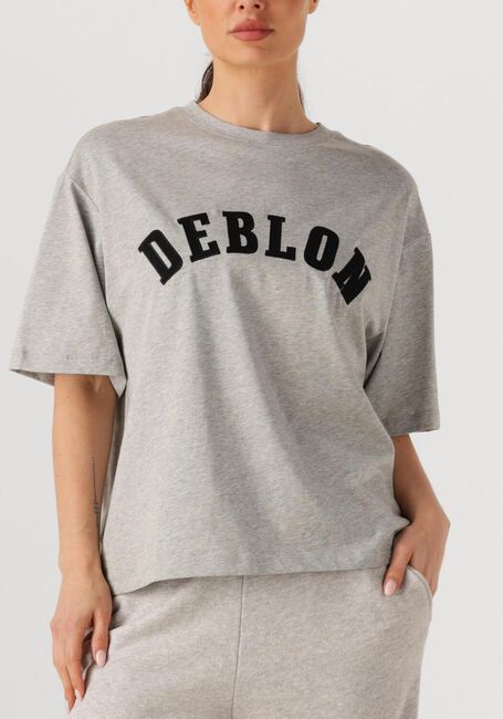 Grijze DEBLON SPORTS T-shirt LOU T-SHIRT - large